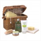 healing spa bath basket