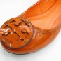 NIB TORY BURCH ORANGE REVA BALLET FLATS SHOES SIZE US 5-10