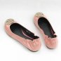 NEW TORY BURCH REVA ISLAND PINK GOLD SHOES SIZE US 5-10