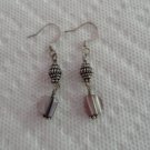 Earrings - Sterling Silver, Abalone Shell