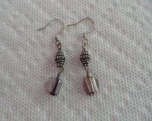 Earrings - Sterling Silver, Abalone Shell