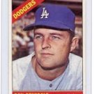 Vintage 1966 Topps # 430 DON DRYSDALE Fair Condition (Free Shipping)