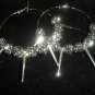 SALE!! Pewter Spiked Hoop Earrings as seen on BASKETBALL WIVES