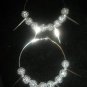 SALE!! BASKETBALL WIVES Silver Spiked Earrings - LARGE