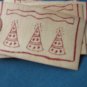 Tea stained Christmas Tags