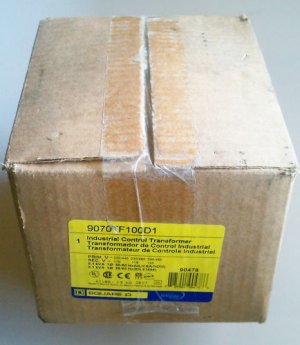 Square D 9070TF100D1 Control Transformer 0.1 kVA 1 PH