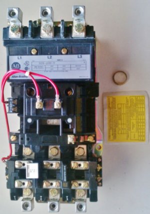 New Allen Bradley 509-DOD 9 Motor Starter Size 3 120 V