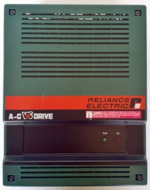 Reliance 1AC2003 AC Drive 3 HP VS 3 Ph 200/230 4.2 KVA