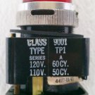 Square D 9001TP1 Series A Red Pilot Light 110/120 Volt 30 mm