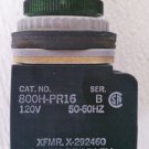 Allen Bradley 800H-PR16 Series B Pilot Light Green 120 Volt Coil Nema 4,4X,13