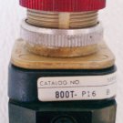 Allen Bradley 800T-PT16 Series B Pilot Light Red 120 Volt Coil Nema 4,13
