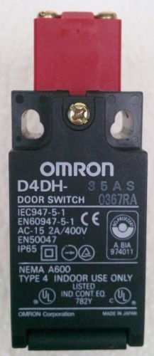 Omron D4DH-35AS Hinged Safety Door Switch 2 Amp 400 Volt IP65 Nema A600 Type 4