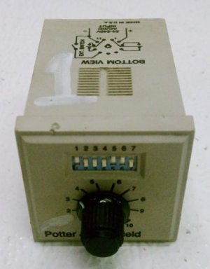 Potter & Brumfield CNS-35-96 Time Delay Relay 10AMP 24-240VAC/DC DPDT .1S-100M