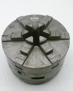 Pratt Burnerd Griptru 6" Workholding Lathe Chuck 6 Jaw