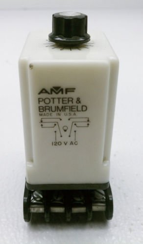 Potter & Brumfield CHB-38-70021 Time Delay Relay .1 Sec- 10 Sec. 120 V 10 Amp