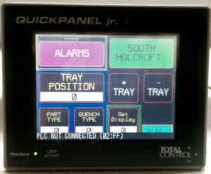 Total Control QPK2D100S2P Ser A Pro-Face QuickPanel Jr Color 24 VDC 6 Inch HMI