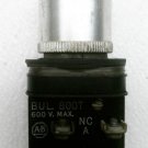 Allen Bradley 800T-PB16 Amber Pilot Light Push Button 120 Volt 800TPB16