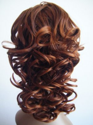 Ponytail #30 curly women ponytail