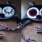 owl earflap beanie- child