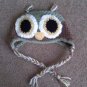 owl earflap beanie- child