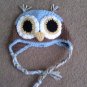 owl earflap beanie- child