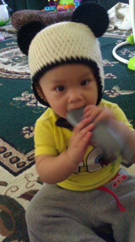 panda hat-child