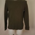 Gap Men's Long Sleeve Thermal Shirt in Olive