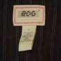BDG Maroon w/ Brown & White Stripes Short Sleeve Small
