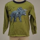 Tumble Weed Green Long Sleeve w/ a Dino on Front 5  