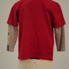 Gap Kids Red w/ Gray Long Sleeves XS(4-5) 