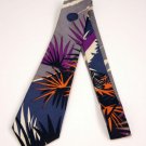 NWOT Gray/Silver Perry Ellis 100% Silk Tie