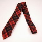 NWOT Red Plaid 100% Wool Pendleton Tie