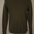 Gap Men's Long Sleeve Thermal Shirt in Olive Small