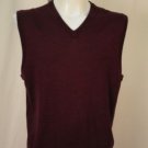 Maroon Men's Sweater Vest