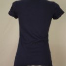 Scrapbook Blue Graphic T-Shirt Size M