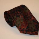 NWOT Cricketeer Paisley Floral Earth Tones Silk Tie