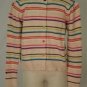 Gymboree Multi-Color Striped Button Down Sweater 9