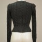 Old Navy Perfect Fit Gray Knit Button Down S