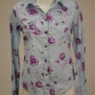 Gap Blue w/ Purple Flowers US Size 4