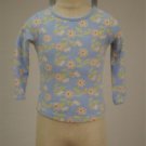 Nordstroms Baby Blue w/ Flowers 4T
