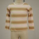 GAP Brown,Pink,& White Long Sleeve 5 Toddler 