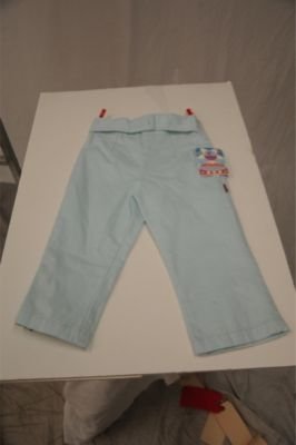 Cake Walk Light Blue Capris 6 NWT