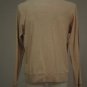 Gap Off White/Tan Thick Crew Neck Size L