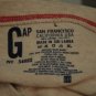 Gap Off White/Tan Thick Crew Neck Size L