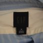 NWOT Gap Blue & White Stiped Cotton Shirt M