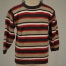 Chevignon Red, White, Brown Striped Cotton 5A Sweater