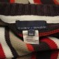Chevignon Red, White, Brown Striped Cotton 5A Sweater