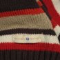 Chevignon Red, White, Brown Striped Cotton 5A Sweater