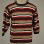 Chevignon Red, White, Brown Striped Cotton 5A Sweater