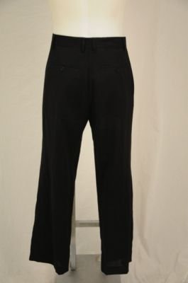 Boss by Hugo Boss Black Wool Euro Size 48 Pants